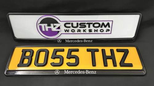 Mercedes kennzeichenhalter - mercedes,