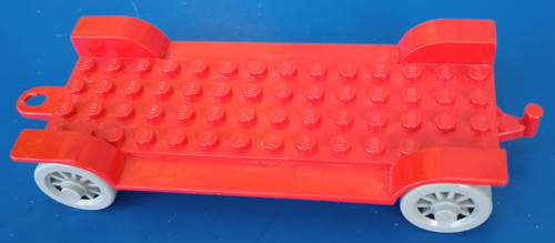 Lego fabuland chassis auto rot - fabuland,