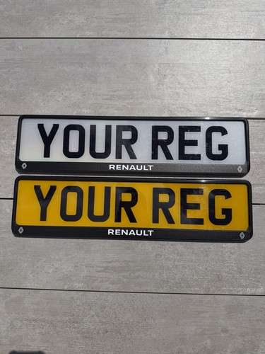 Renault kennzeichenrahmen - kennzeichenrahmen, uk