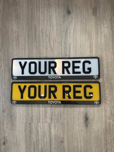 Toyota nummernschildrahmen - toyota,